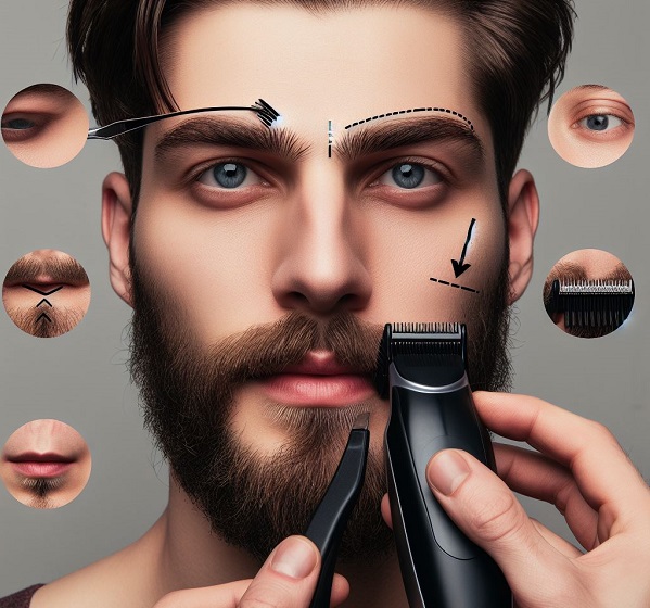 How to Trim Men's Eyebrows with Trimmer