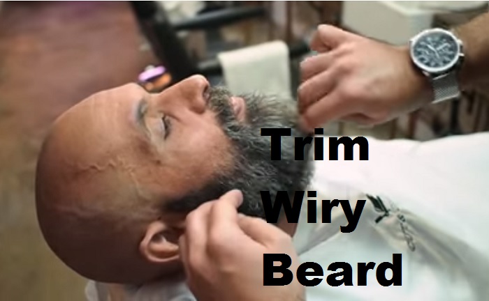 How to Trim a Wiry Beard