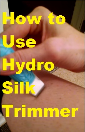 How to Use Hydro Silk Trimmer