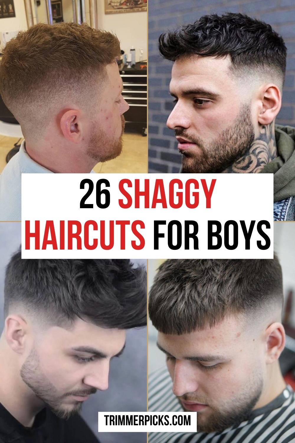 26 Shaggy Haircuts For Boys in 2026 – Trimmer Picks