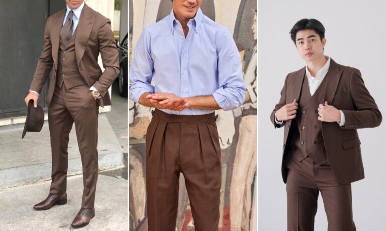 26 Brown Pants Outfit for Men 2026