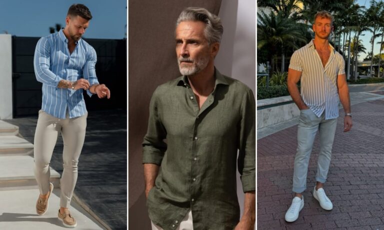 30 Button Up Shirt Men Outfits Ideas for 2026
